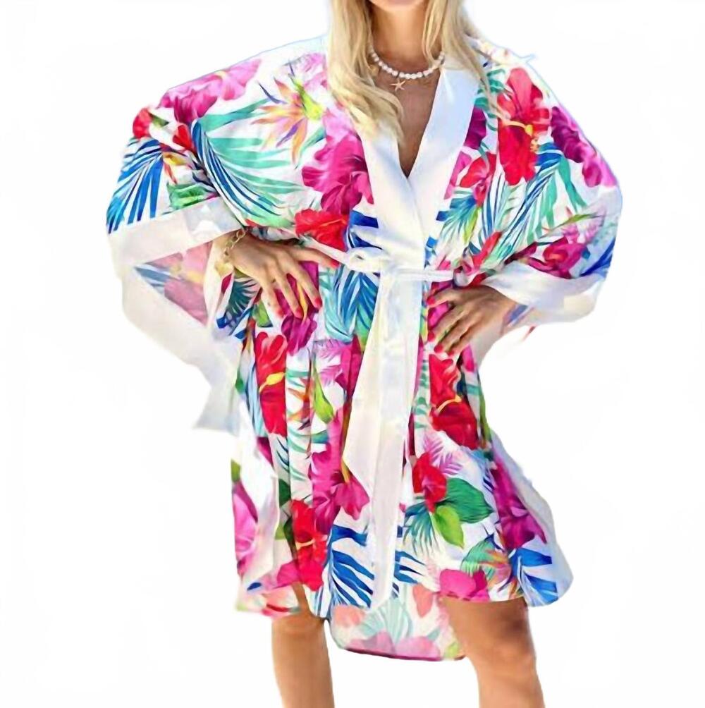 NEW PAREO AND JULIET classic short wrap in bahamas